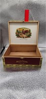 Vintage Brick House wood cigar box