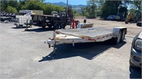 16FT TANDEM AXLE FLATBED TRAILER