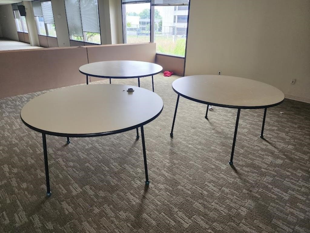 ROUND TABLES 60" & (2) 54"