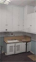 Upper and lower cabinets in one office. Buyer is