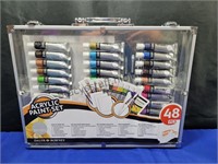 48 Pc. Acrylic Paint Set