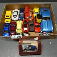 Lot of Various Die Cast & Plastic Toy Cars