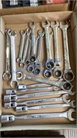 WRENCHES - COMBINATION, RATCHET AND ETC
