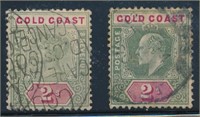 GOLD COAST #33 & #45 USED FINE-VF