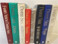 8 Danielle Steel hard cover books - Great