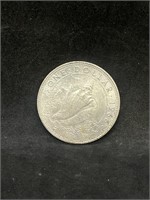 1966 Bahama Islands Five Dollars Sterling Silver