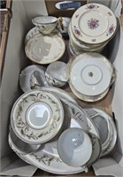 LOT OF LENOX & HARVIN CHINA DISHES