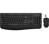 Wireless Keyboard and Mouse Combo, EDJO 2.4G