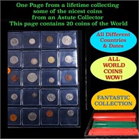 20 Great Coins of the World, hand selected, many t