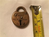 lock - made in England - no key