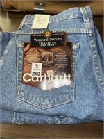 2 pair Carhartt Jean shorts size 30