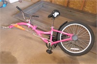 Weeride Pink Tag-a-log Kids Bike