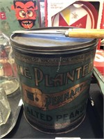 Advertising The Planters Tin.