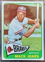 1965 Topps Mack Jones #241 Milwaukee Braves