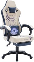 YAMABO Gaming Chair with Footrest