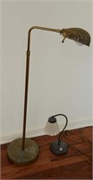 FLOOR LAMP AND TABLE LAMP