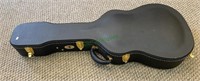 Guardian guitar case - crushed green velvet