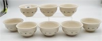 (8) Longaberger Woven Traditions Berry Bowls