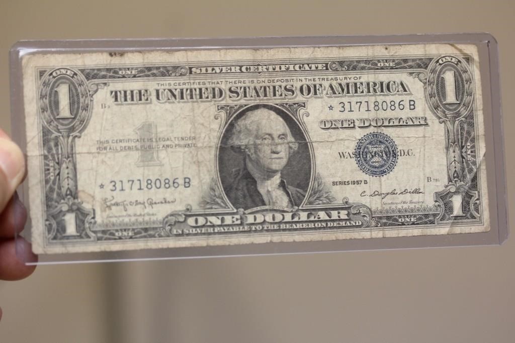 1957 Blue Seal $1.00 Star Note