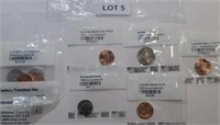 Assorted Graded Coins from Littleton Coin Co.