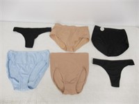 Lot of (6) Women's 7/LG, Assorted Underwear