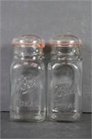 2 Ball Jar Canisters