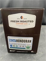 Organic decaf honduran 18 coffee pod kcups