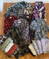 Group of Nice Mens Button Down Shirts Large