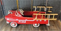 Antique Murray Fire Truck Peddle Car