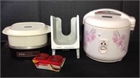 Various kitchen appliances and more