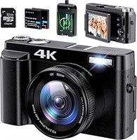 NEW/SEALED - 4K Digital Camera for Photography
