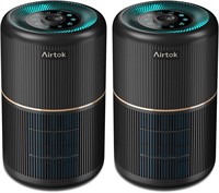 AIRTOK 2 Pack Air Purifier for Home Office