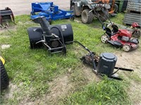 42" Snowblower With Chains and Weight