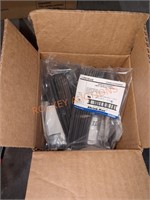 Box lot of 10 bags heat shrink tubing 1/8" x6"