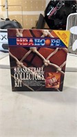 Basketball collectors kit sealed in box.