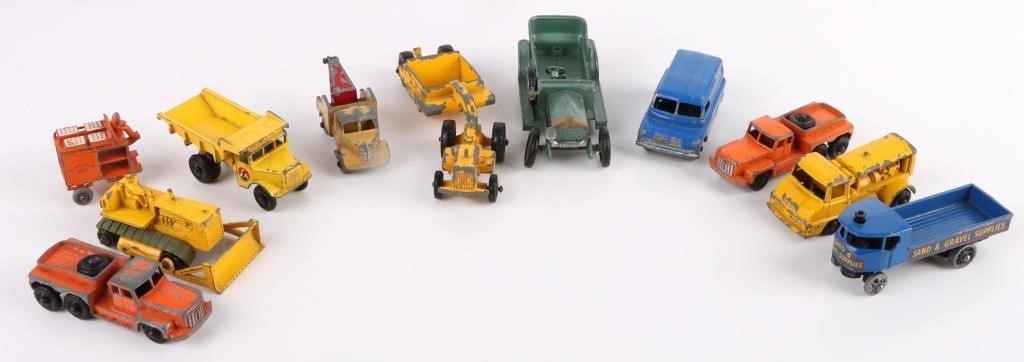 VINTAGE LESNEY MATCHBOX TRUCKS & TRACTORS