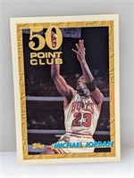 1993 Topps 50 point club Michael Jordan 64