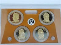 4 PC Set of Proof Presidential Collector Dollars