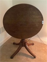 Antique Tilt-Top Pedestal Table
