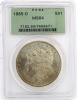 1885-O MS64 Morgan Silver Dollar *Vintage Slab