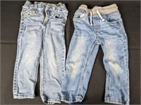 (2) 2T Jeans: [Cat & Jack & Old Navy] Boy