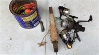 3 Daiwa Fishing Reels Stringer and Pocket Knife
