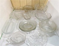 Large Group of Misc Vintage Glassware