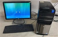 Desktop Computer HP Monitor, Gateway 
Modem and