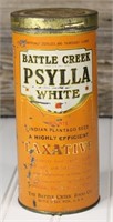Battle Creek Psyllawhite Tin Can