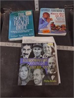 Mixed Books Lot-George Forman, South Beach Diet