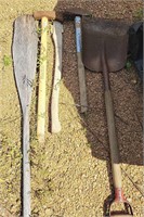 Shovel, Paddle, Axe