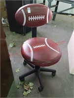 Football rolling office chair