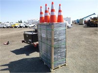 Unused 28" PVC Traffic Cone (QTY 240)