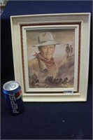 JOHN WAYNE PRINT BY RON PARKER